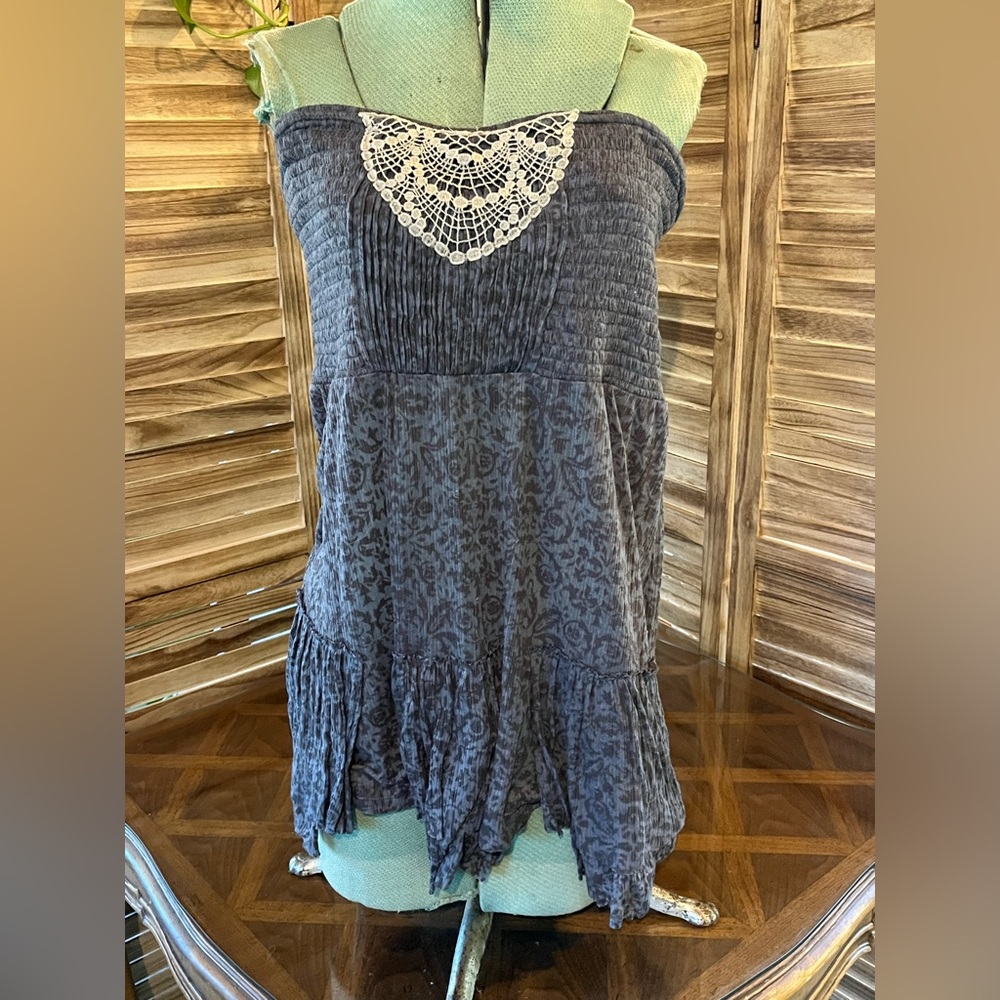 Free People strapless top